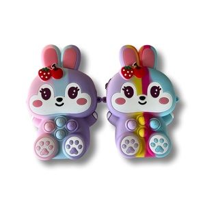 Girl’s Bunny 🐰 TalesUs Rainbow 🌈 Bunny Purse
